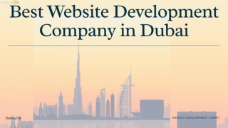 Best Website Development Company in Dubai for Business Growth