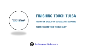 Finishing Touch Tulsa