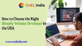 How to Choose the Right Shopify Website Developer in the USA