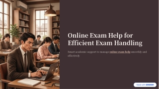 Online Exam Help for Efficient Exam Handling