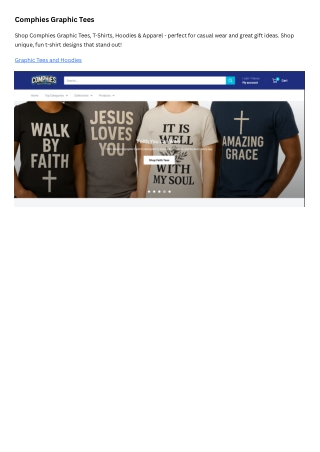 Comphies Graphic Tees
