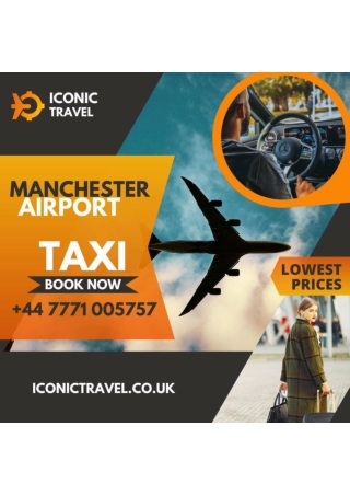 Manchester airport taxi service