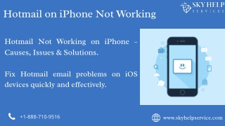 Hotmail Not Working on iPhone? Easy Fixes & Troubleshooting Guide