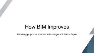 How BIM Improves Project Efficiency from Concept to Construction
