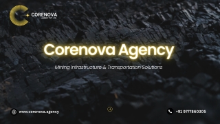 Future-Ready Mining Solutions by Corenova Agency