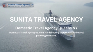 Domestic Travel Agency Queens NY -  Sunita Travel Agency