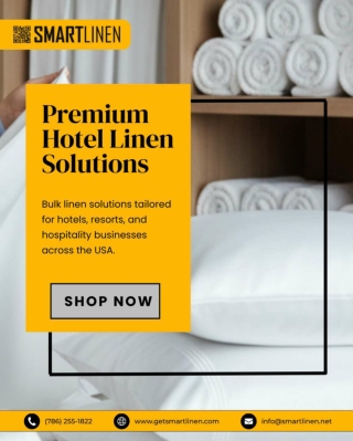 Premium Hotel Linen Products | Wholesale Linen Solutions by GetSmartLinen