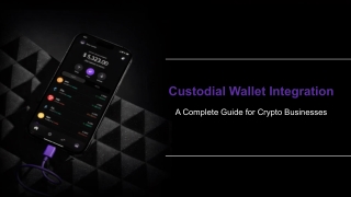 Custodial Wallet Integration A Complete Guide for Crypto Businesses