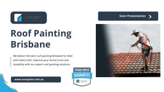 Affordable Roof Painting Brisbane | Surepaint