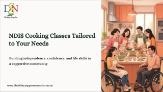 NDIS Cooking Classes Tailored to Your Needs