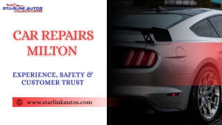 Car Repairs Milton – Reliable Expertise You Can Trust