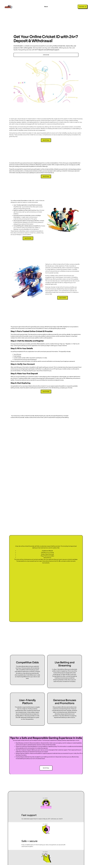 Get Reliable Online Cricket ID with 24/7 Support Today