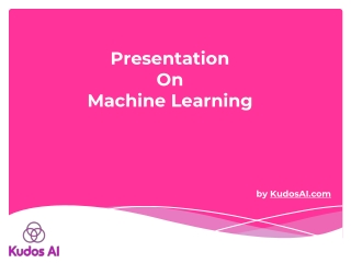 Introduction to Machine Learning ( by KudosAI.com )