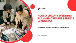 How a Luxury Wedding Planner Creates Perfect Weddings
