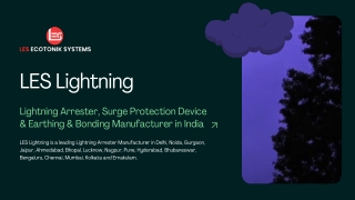 LES Lightning - Complete Electrical Protection Solutions