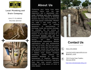 Local Plumbing and Drain Company pdf