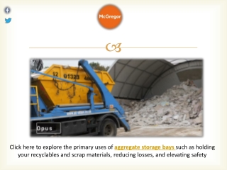 Uses Of Aggregate Storage Bays