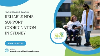Reliable NDIS Support Coordination in Sydney