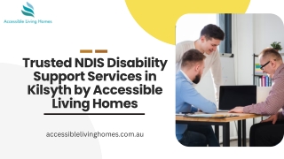 Trusted NDIS Disability Support Services in Kilsyth by Accessible Living Homes