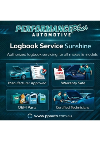 Expert Logbook Service in Sunshine | Performance Plus Automotive