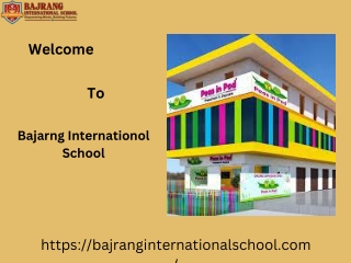 School Admission 2025–26 & Nursery Admission in Greater Noida West – Bajrang Int