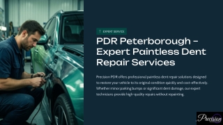 PDR Peterborough – Expert Paintless Dent Repair Services