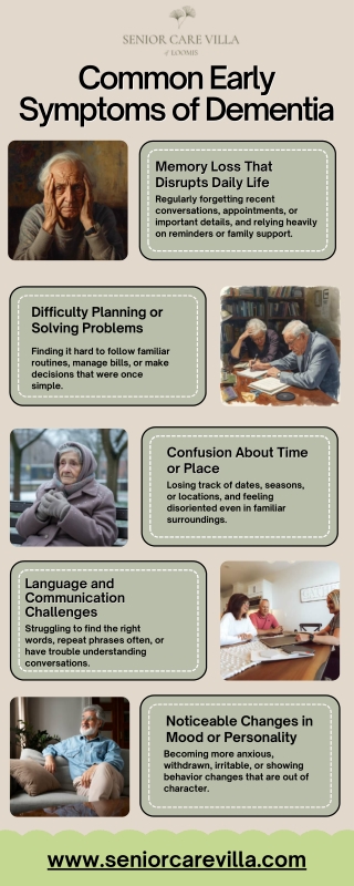 Common Early Symptoms of Dementia