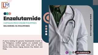 Enzalutamide Presyo Makati Philippines