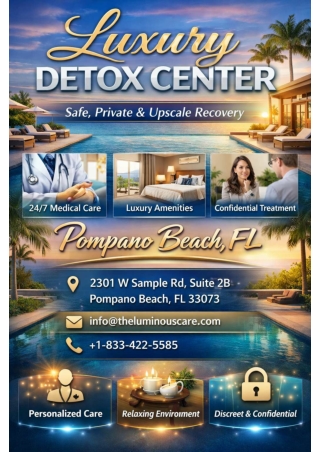 Luxury Detox Center A Premium Path to Safe & Private Recovery