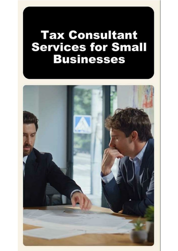 PPT - Tax Consultant Services for Small Businesses PowerPoint ...