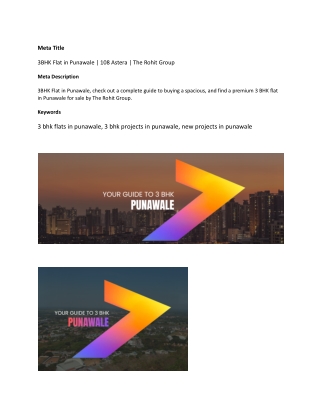 Dec-Your Detailed Guide to Buy a 3 BHK Flat in Punawale.docx