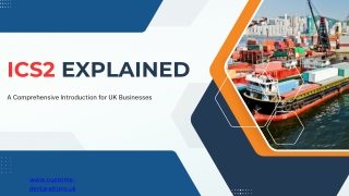 ICS2 Explained: A Comprehensive Introduction for UK Businesses