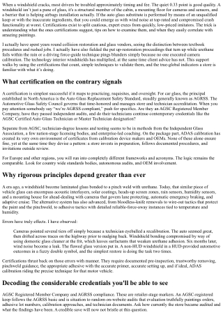 How to Verify Auto Glass Replacement Certifications