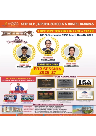 SETH M. R. JAIPURIA SCHOOLS BANARAS PARAO CAMPUS