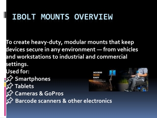 Clamp Mount for Desks, Poles & Tables