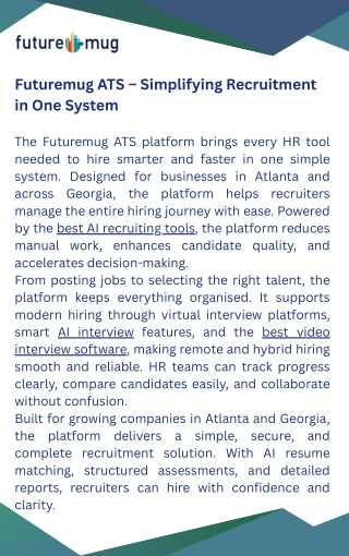 Futuremug-ATS-Best-Recruiting-Software-Atlanta-Georgia