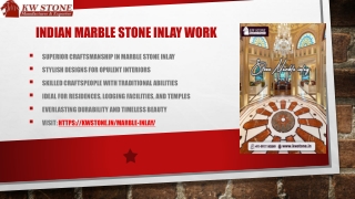 Marble Stone Inlay Work in India | Elegant Inlay Designs – KW Stone