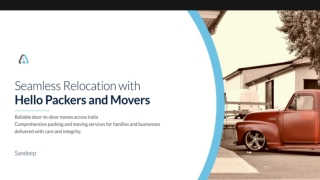 Hello Packers and Movers