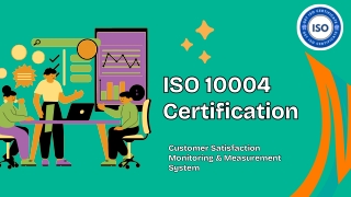 ISO 10004 Certification for Customer Satisfaction