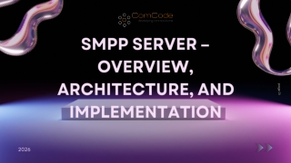SMPP Server – Overview, Architecture, and Implementation 2026 by ComCode Technology