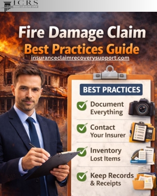 Fire Damage Claim Best Practices Guide – Download Your Complete Insurance Resour