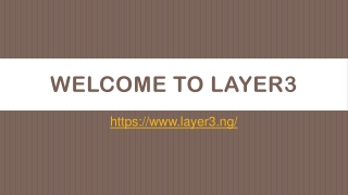 Best Cyber Security Provider in Nigeria By Layer3