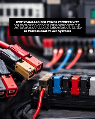 Why Standardized Power Connectivity Is Becoming Essential in Professional Power Systems