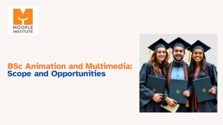 BSc Animation and Multimedia Scope and Opportunities