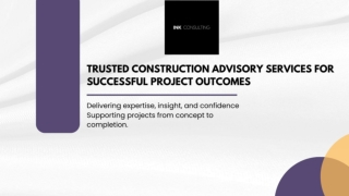 Trusted Construction Advisory Services for Successful Project Outcomes