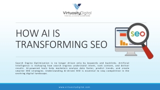 PPT - How AI Is Transforming SEO: Search in the AI Age PowerPoint ...