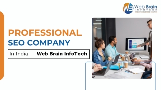 Professional SEO Company in India — Web Brain InfoTech