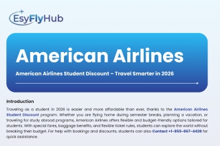 American Airlines Student Discount