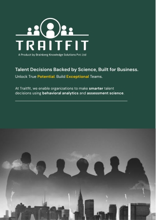Psychometric Assessments for Recruitment: Hire Smarter with TraitFit