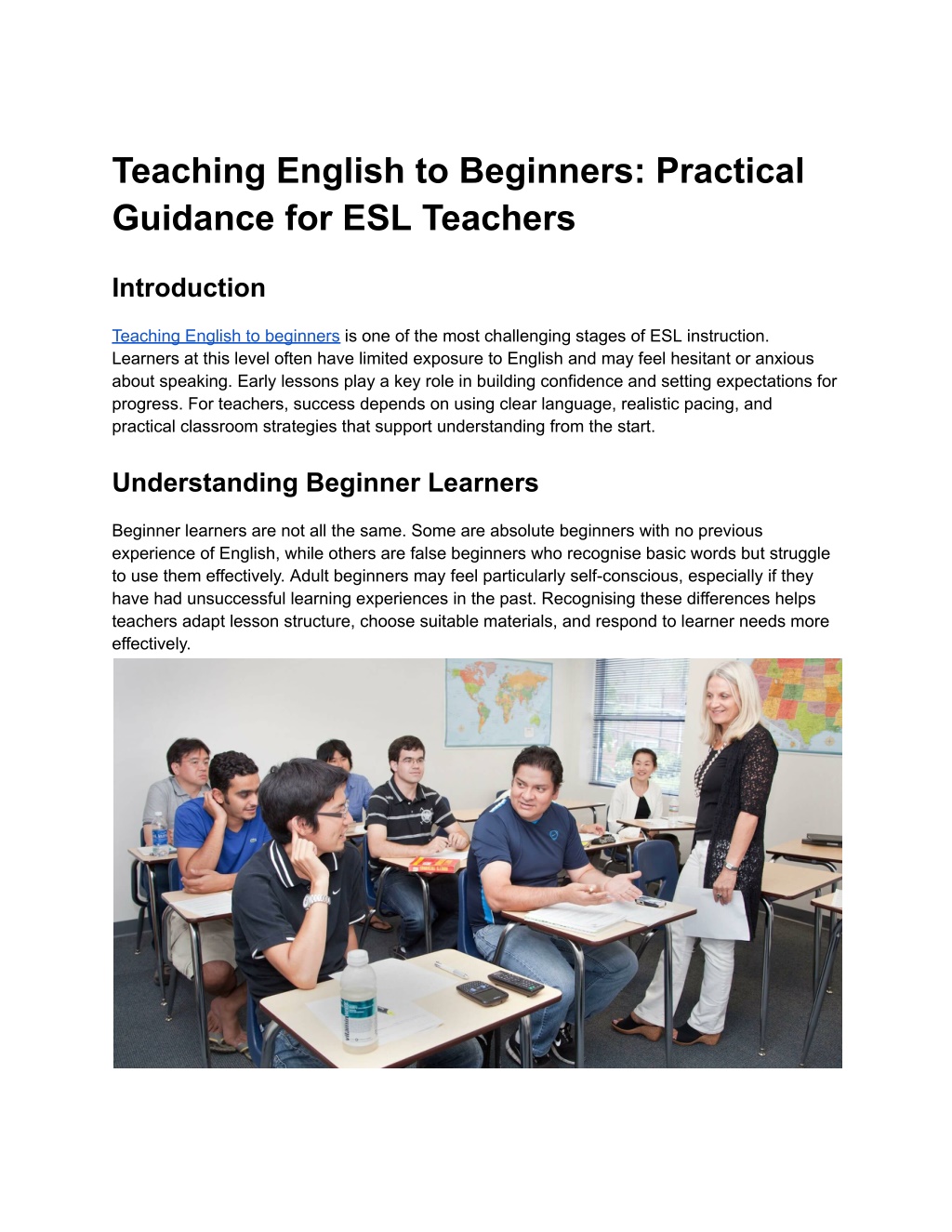 PPT - Teaching English to Beginners_ Practical Guidance for ESL ...